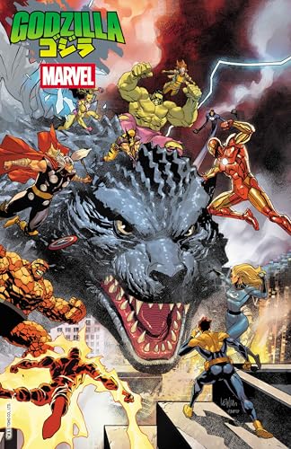 Godzilla vs. the Marvel Universe book cover
