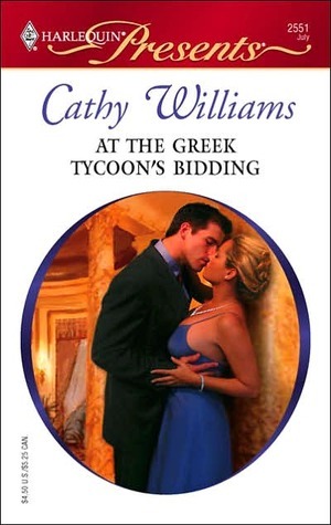 At The Greek Tycoon's Bidding book cover