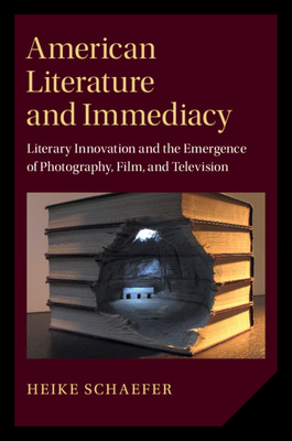 American Literature and Immediacy book cover