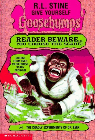 The Deadly Experiments of Dr. Eeek book cover