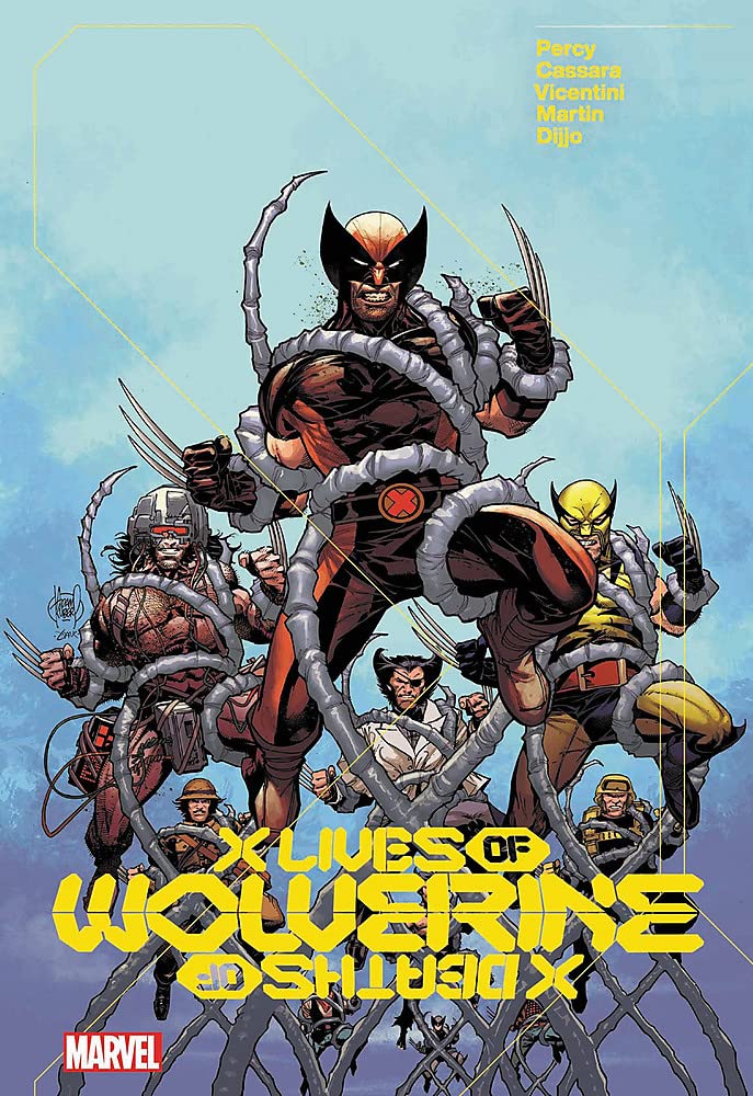 X Lives of Wolverine/X Deaths of Wolverine book cover