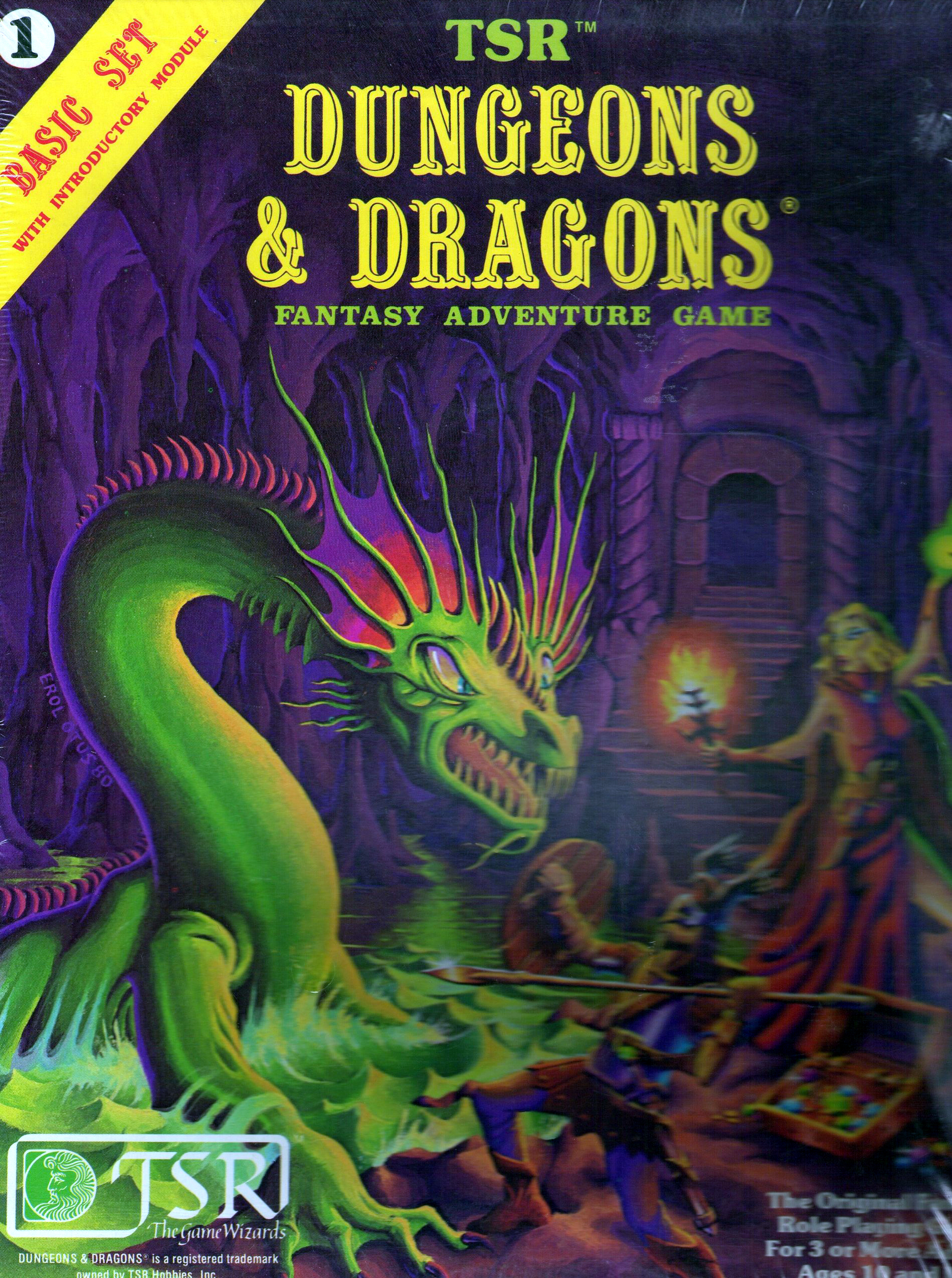 Dungeons & Dragons book cover