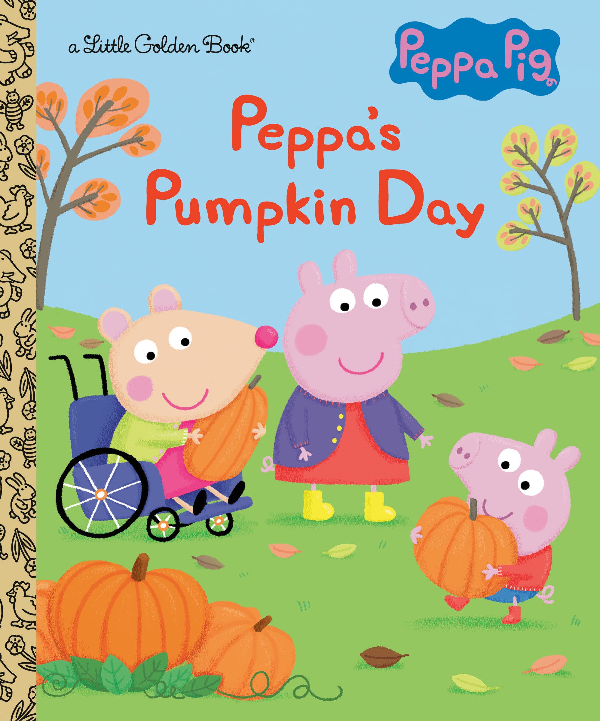 Peppa's Pumpkin Day (Peppa Pig) book cover