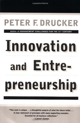 Innovation and Entrepreneurship book cover