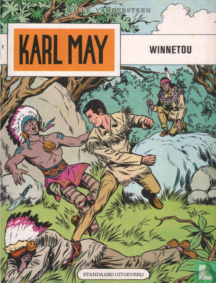 Karl May (Willy Vandersteen) book cover 1