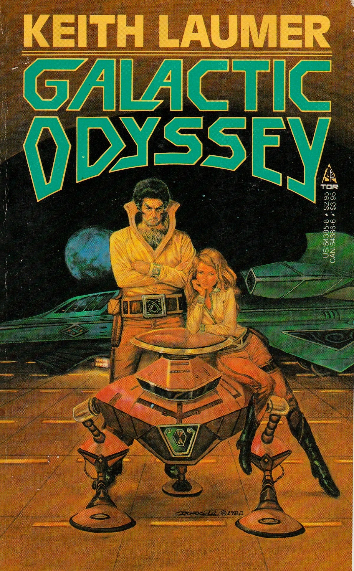 Galactic Odyssey book cover
