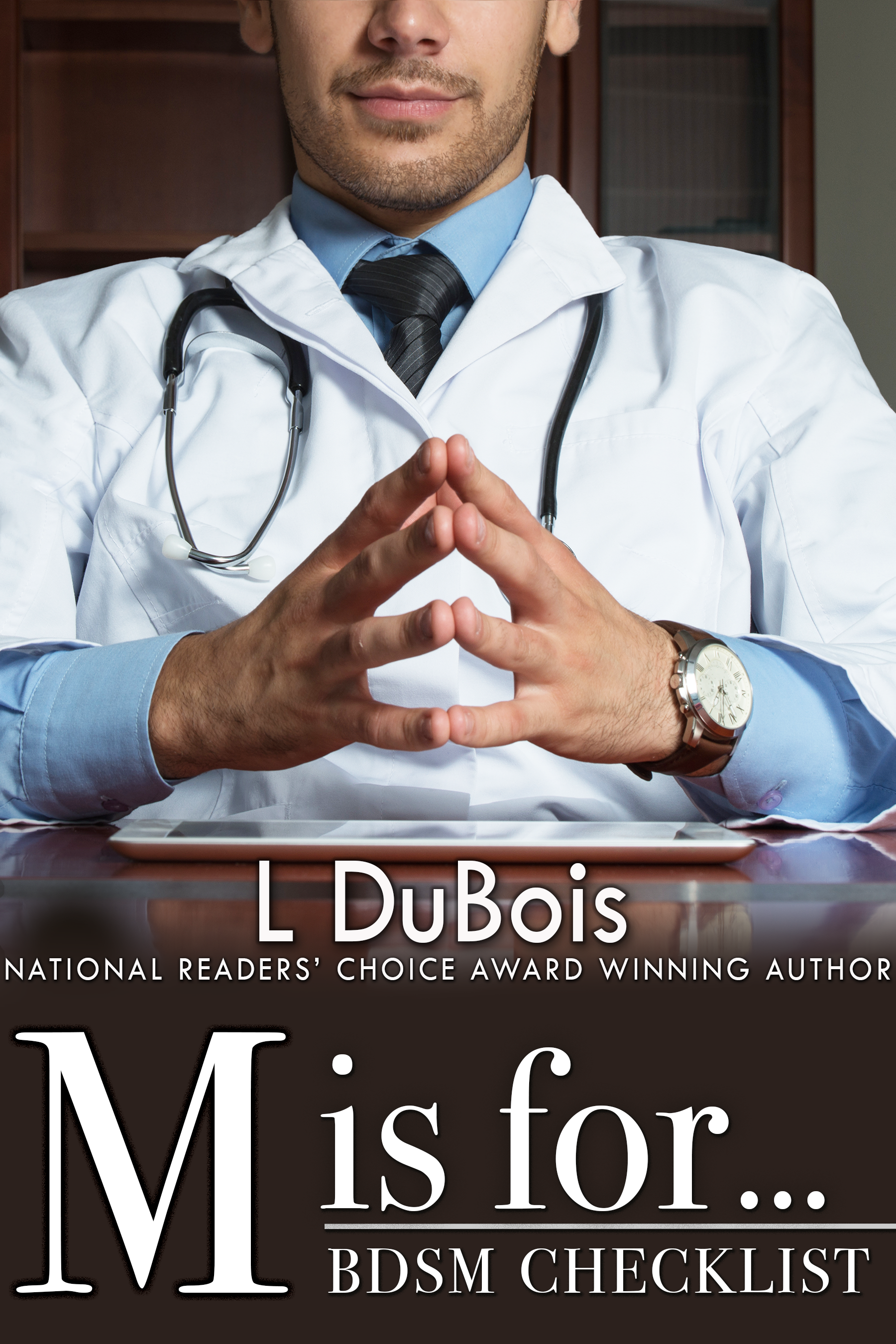 M is for... book cover