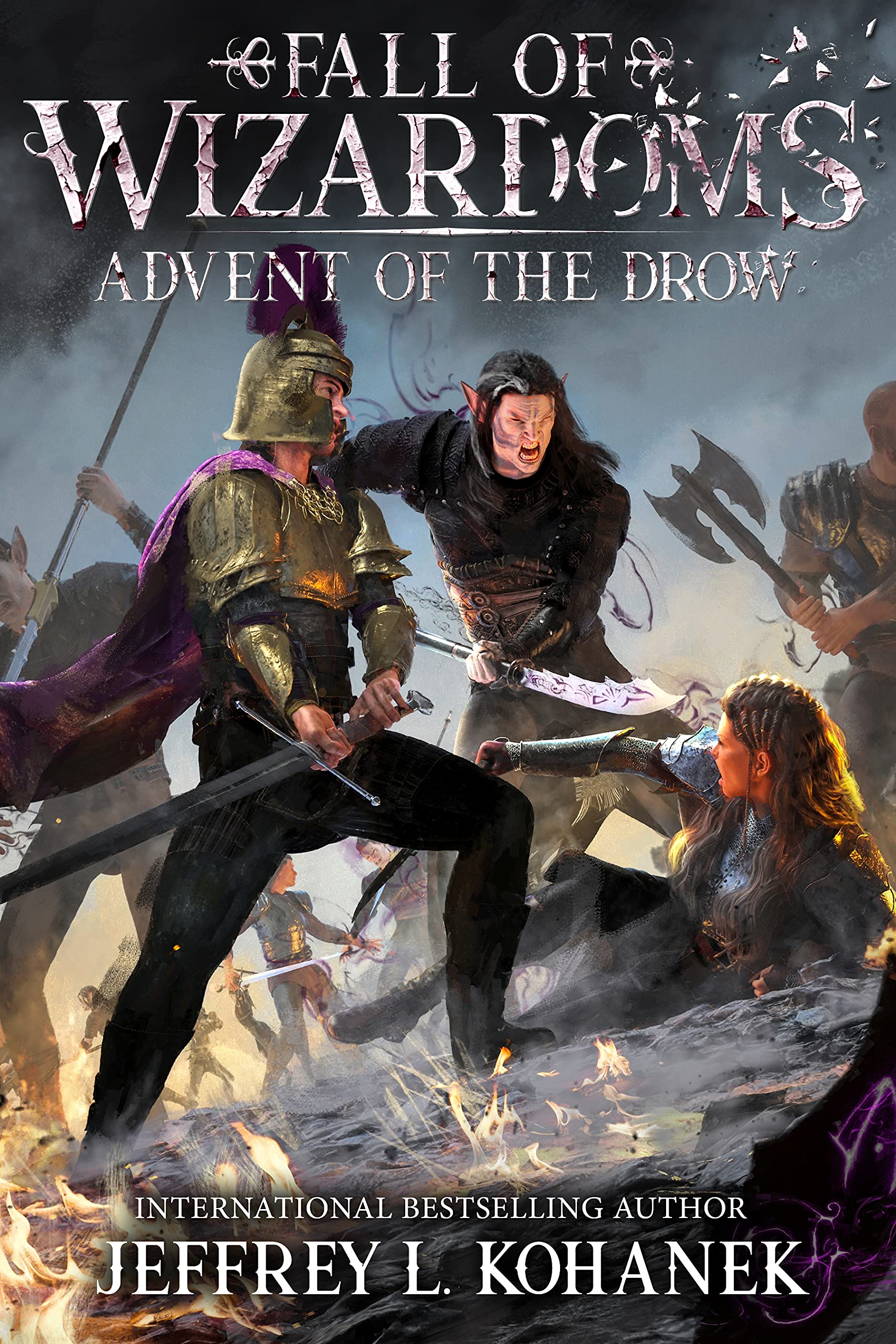 Advent of the Drow book cover