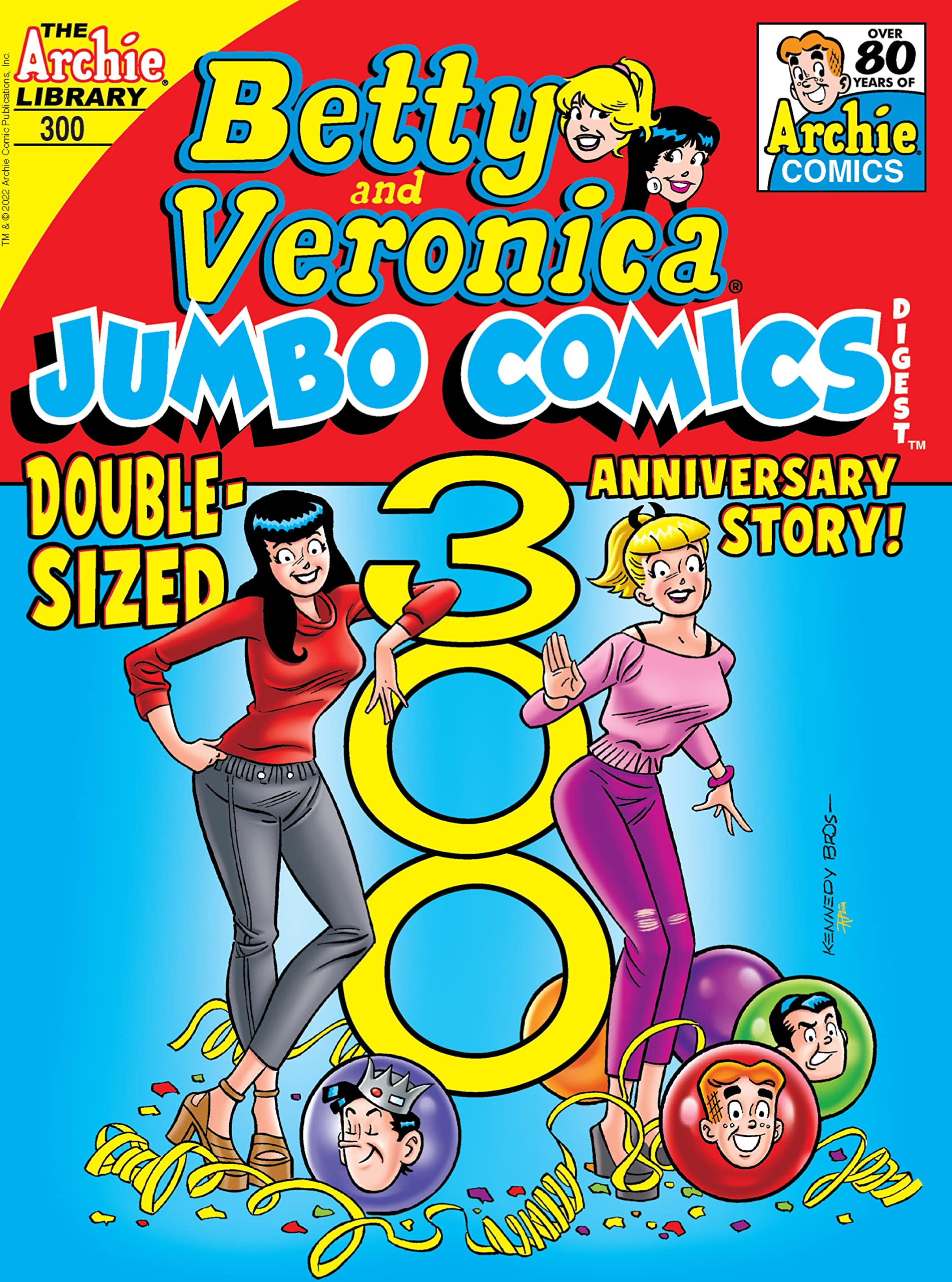 Betty & Veronica Jumbo Comics Digest #300 book cover