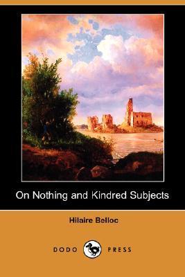On Nothing and Kindred Subjects book cover