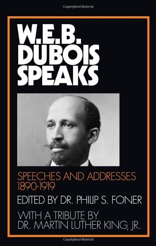 W. E. B. Dubois Speaks book cover