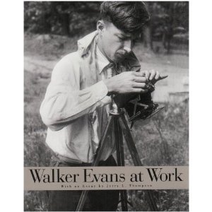 Walker Evans at Work book cover
