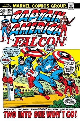 Captain America (1968) book cover 1