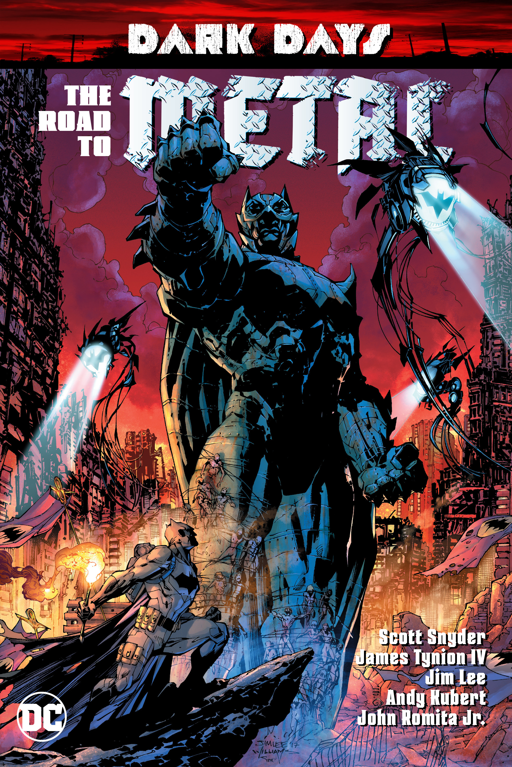 Dark Nights Saga by Scott Snyder book cover 1