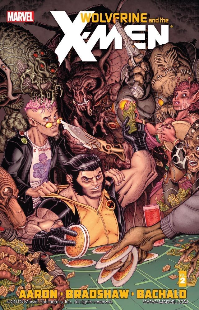 Wolverine and the X-Men (2011) book cover 3