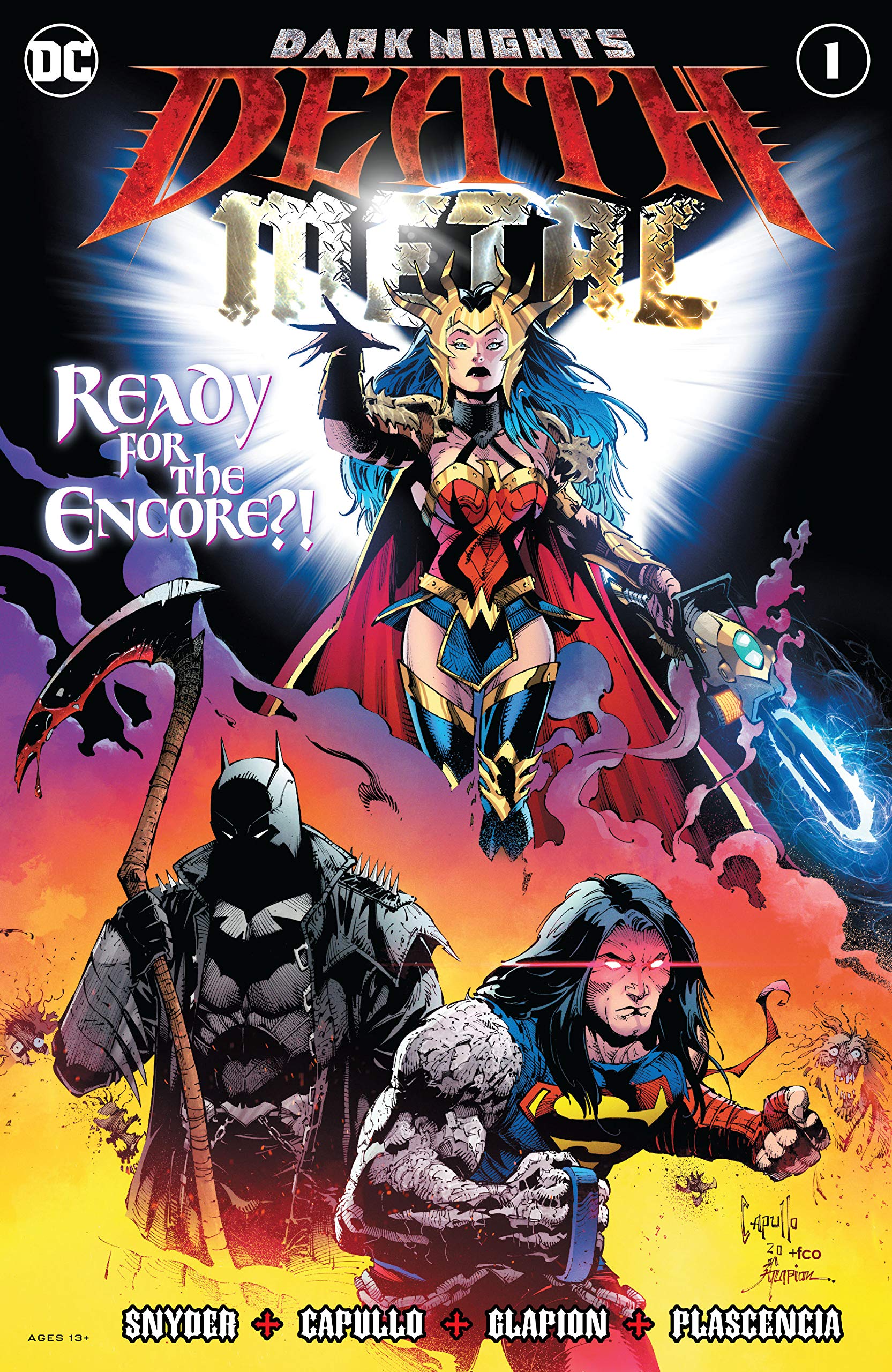 Dark Nights: Death Metal book cover 1