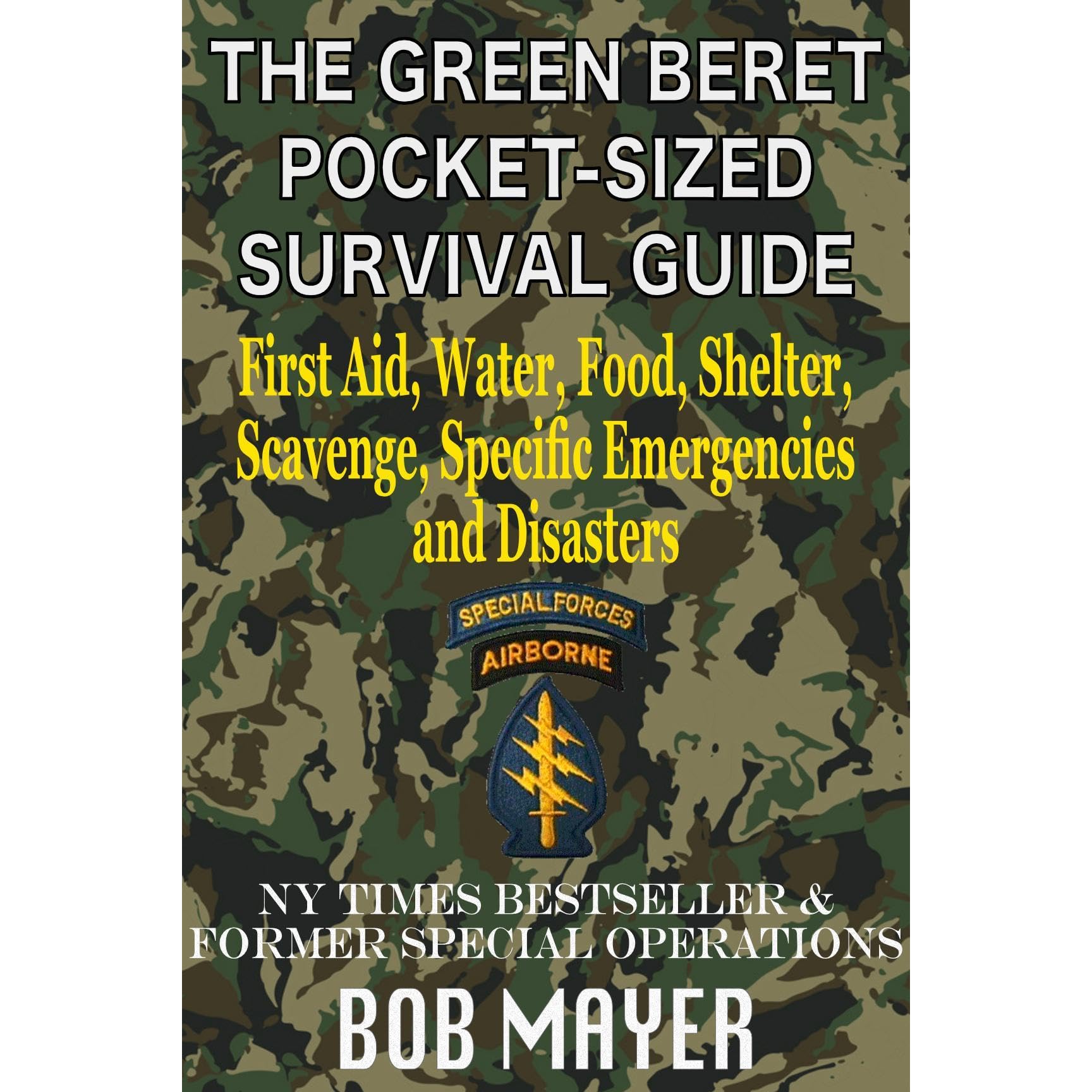 The Green Beret Pocket-Sized Survival Guide book cover