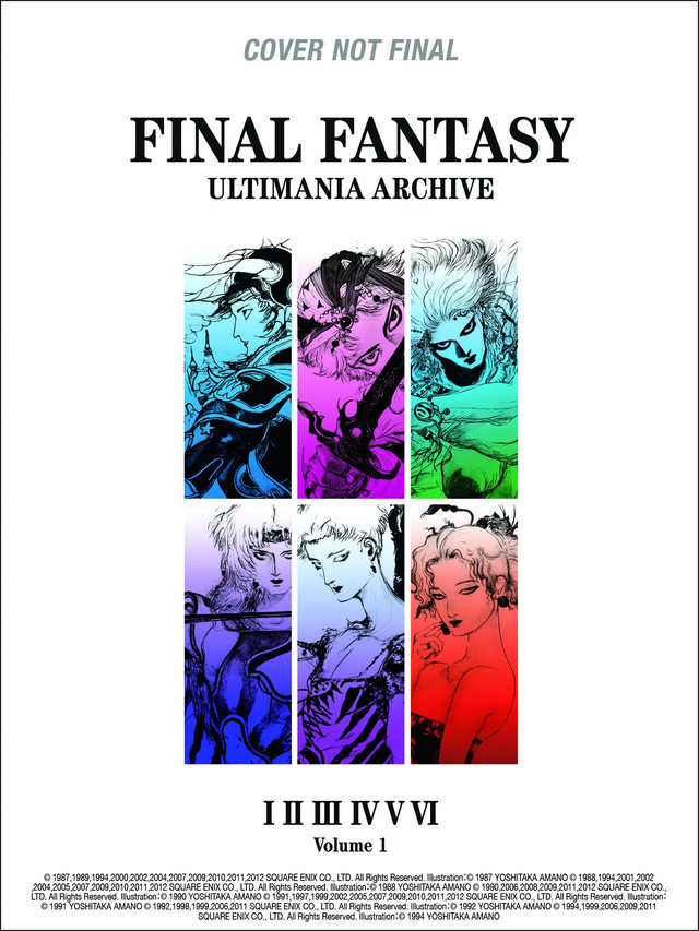 Final Fantasy Ultimania Archive book cover 1
