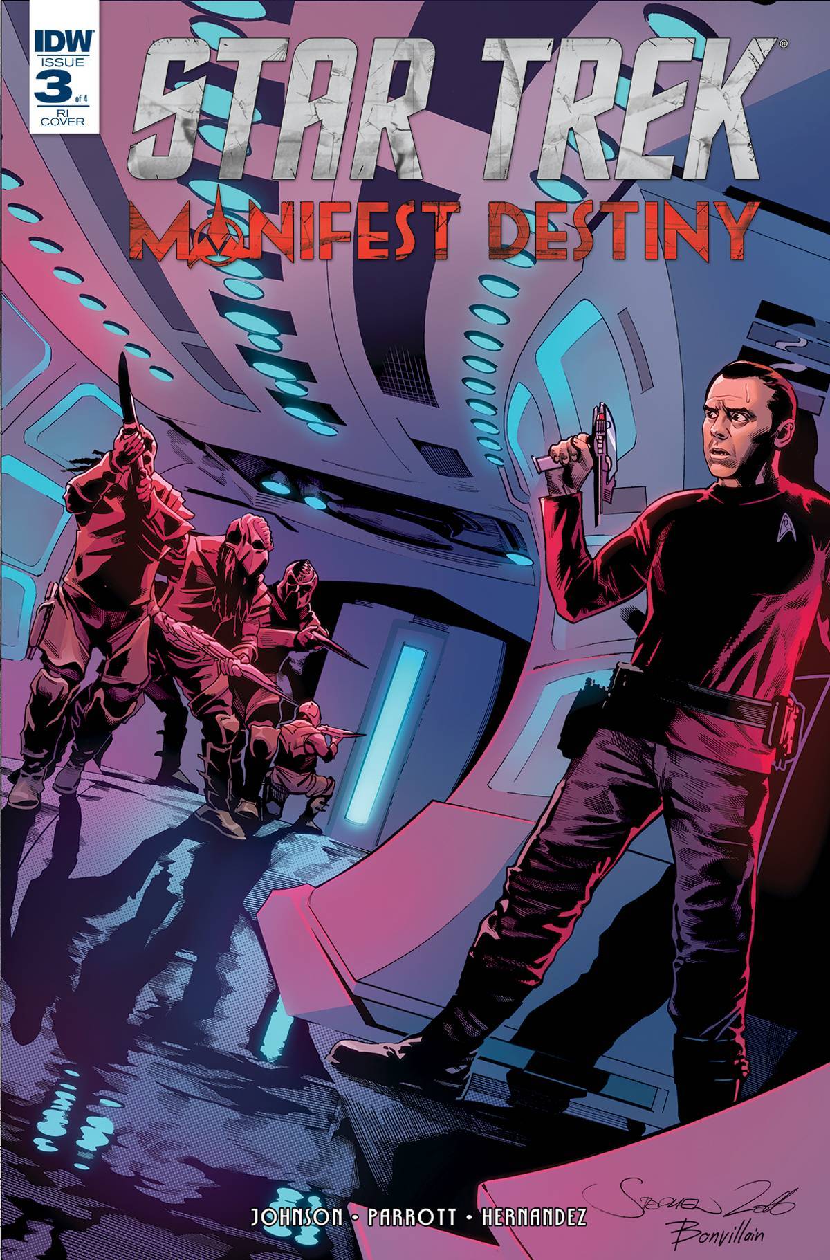 Star Trek: Manifest Destiny book cover 2