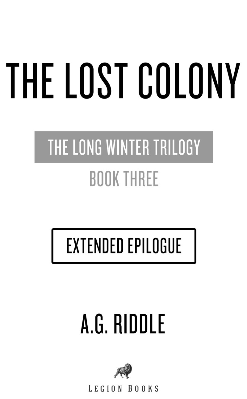 The Lost Colony book cover