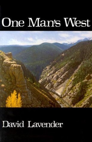 One Man's West book cover