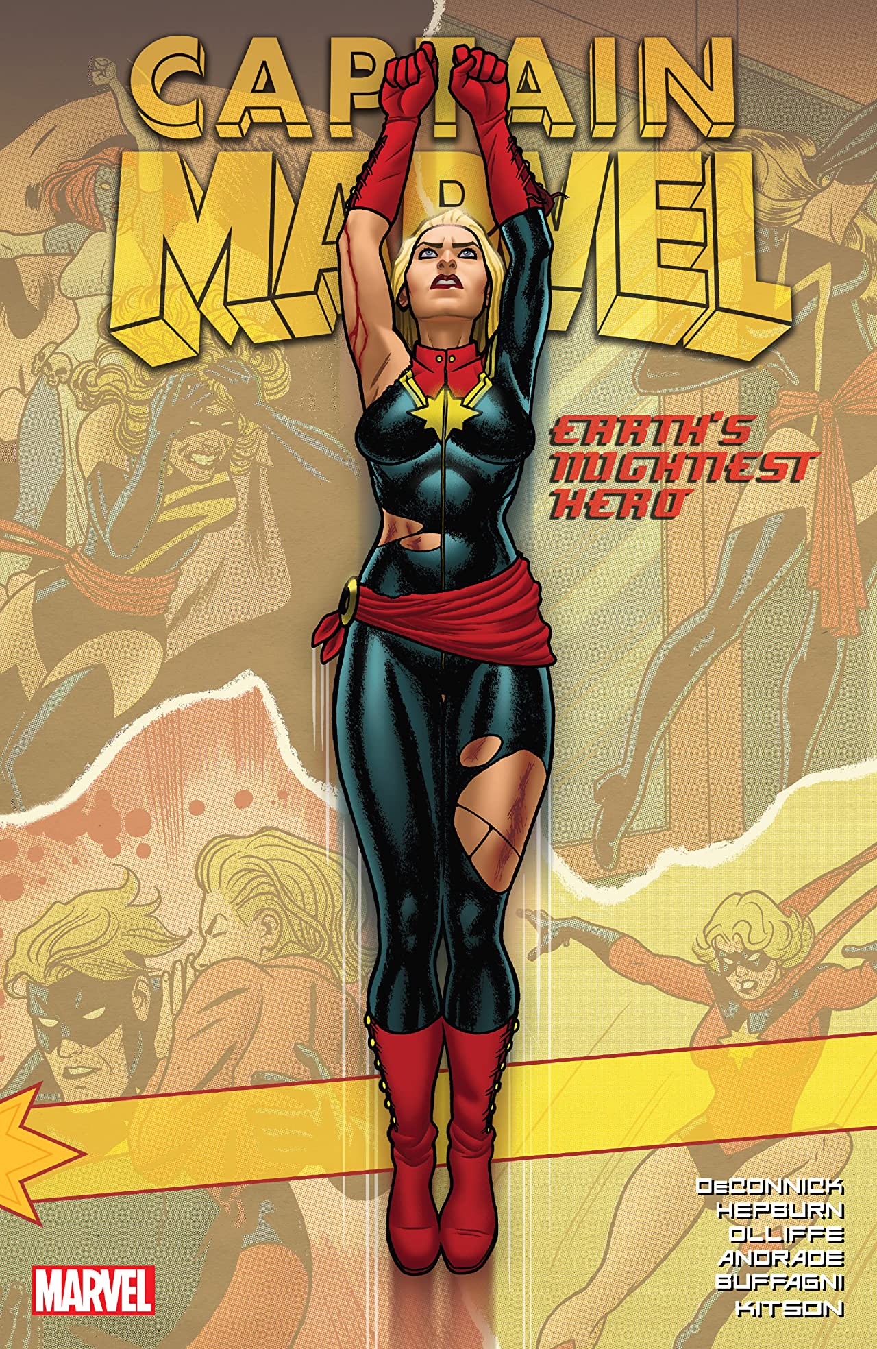 Captain Marvel book cover