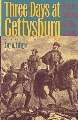 Three Days at Gettysburg book cover