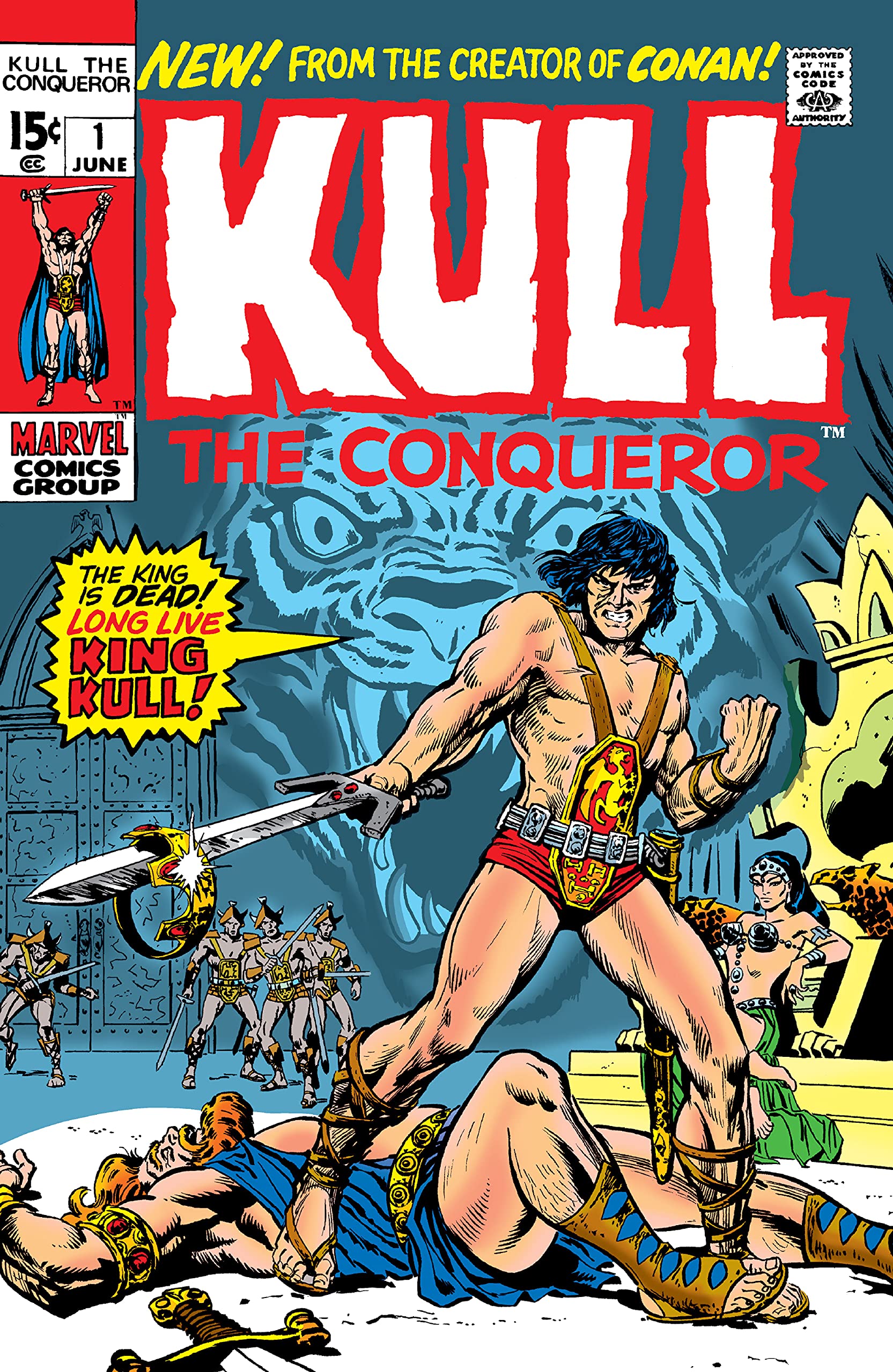 Kull The Conqueror (1971-1973) #1 (Kull The Conqueror book cover