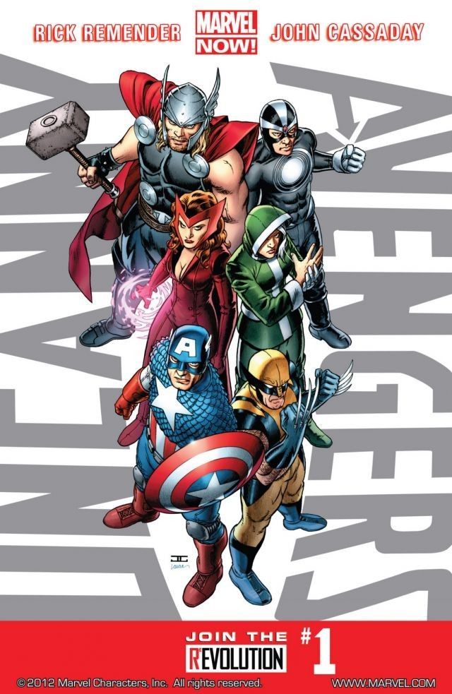 Uncanny Avengers (2012) (Single Issues) book cover 3