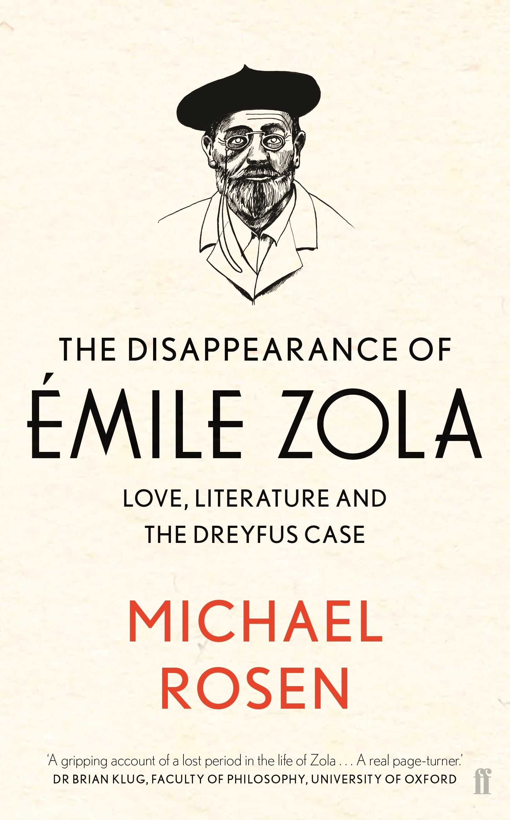 The Disappearance of Émile Zola book cover