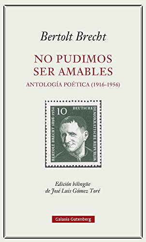No pudimos ser amables. Antología poética book cover