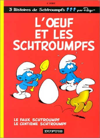 L'Œuf et les Schtroumpfs book cover
