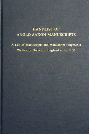 Anglo-Saxon Manuscripts book cover