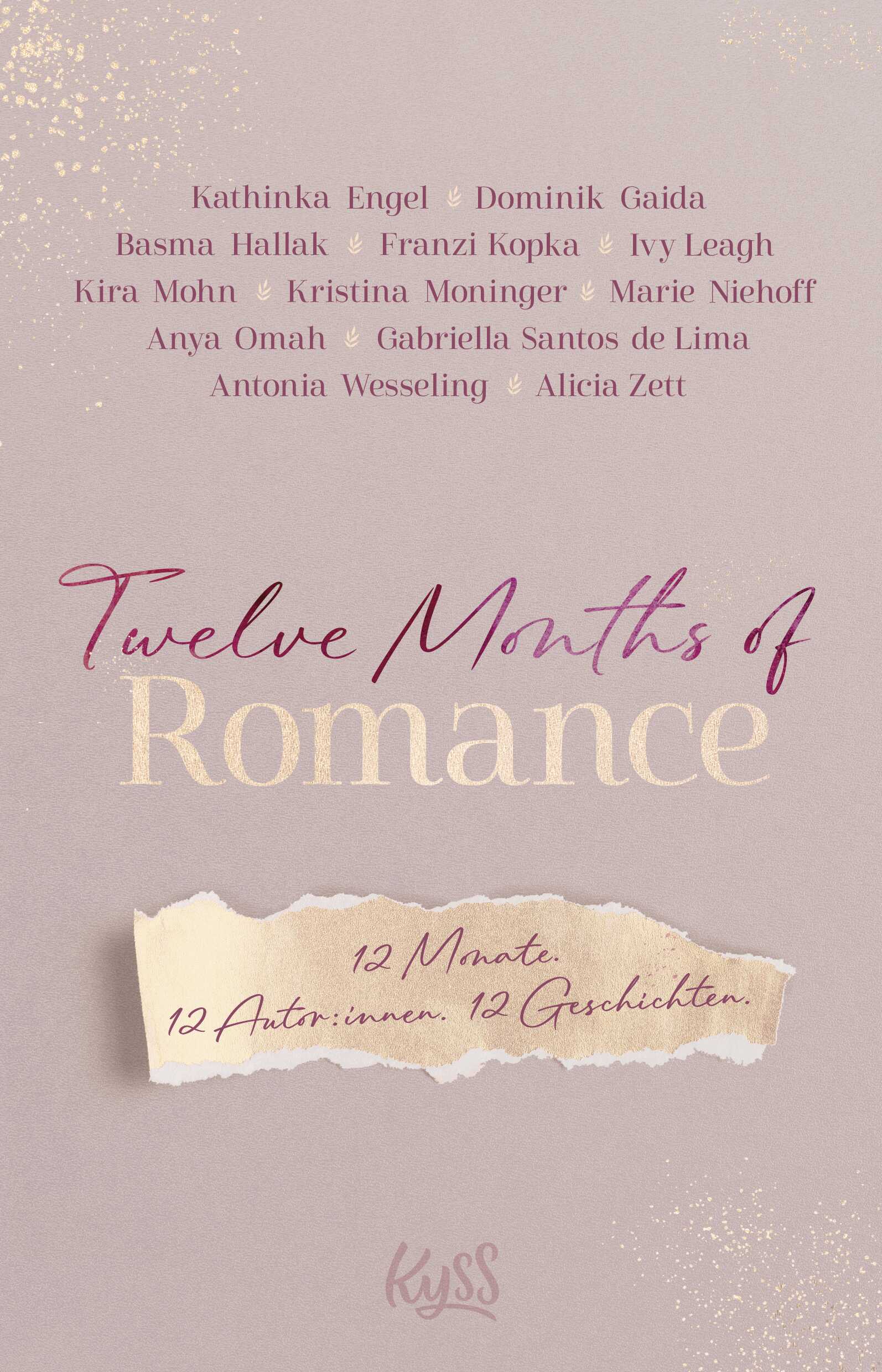 Twelve Months of Romance book cover