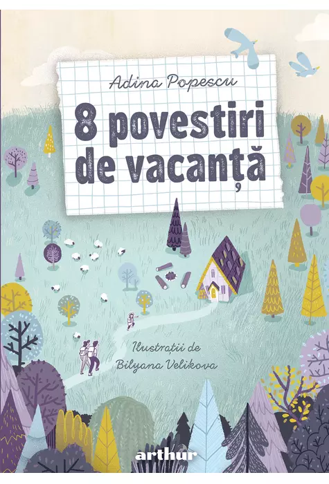 8 povestiri de vacanță book cover