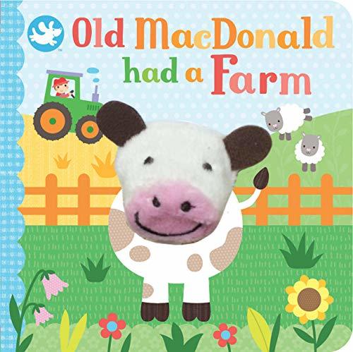 Old MacDonald Had a Farm Finger Puppet Board Book Nursery Rhyme, Ages 1-4 book cover