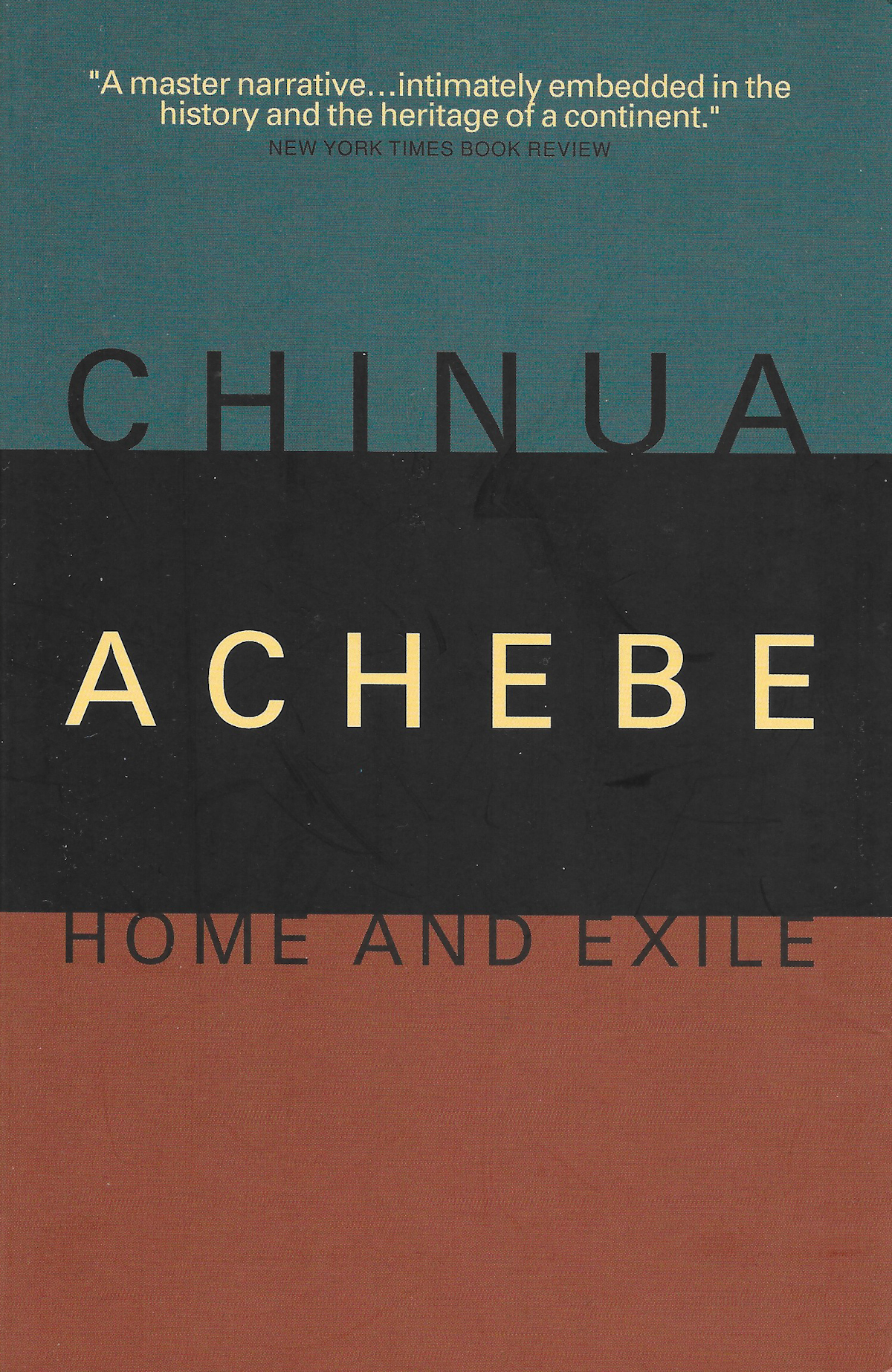 Home and Exile book cover