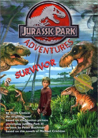 Jurassic Park Adventures book cover 1