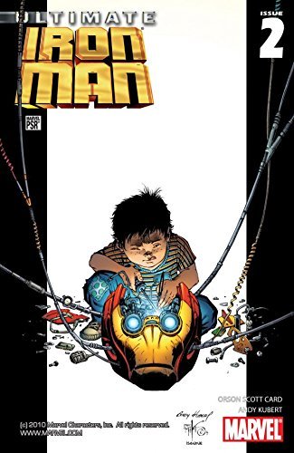 Ultimate Iron Man book cover 2