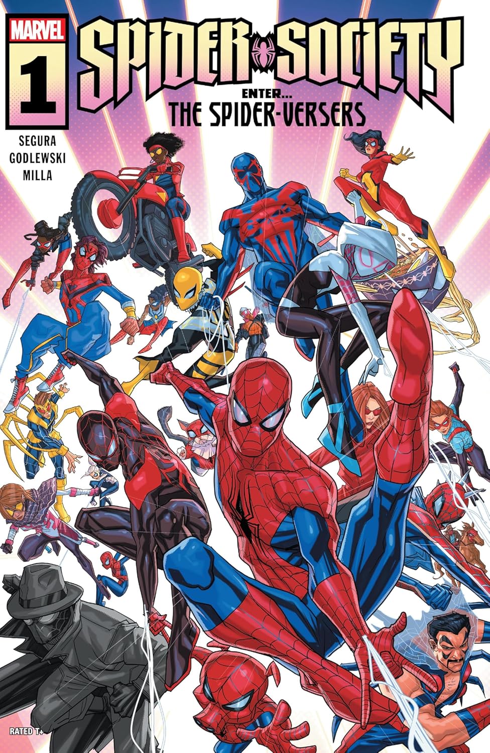 Spider-Society (2024) book cover 1