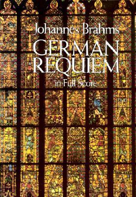 German Requiem in Full Score book cover