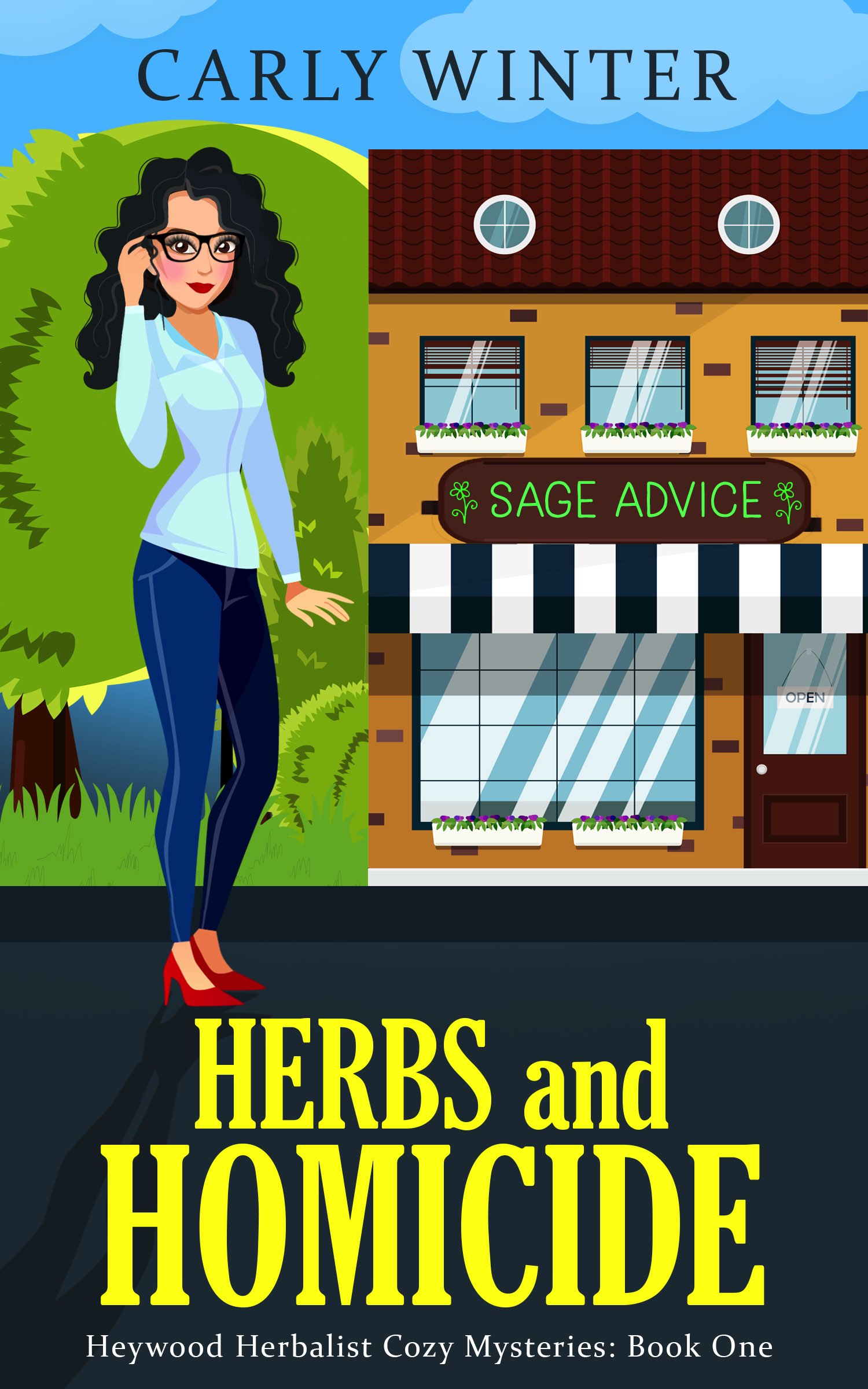 Heywood Herbalist Cozy Mysteries book cover 1