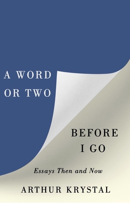 A Word or Two Before I Go book cover