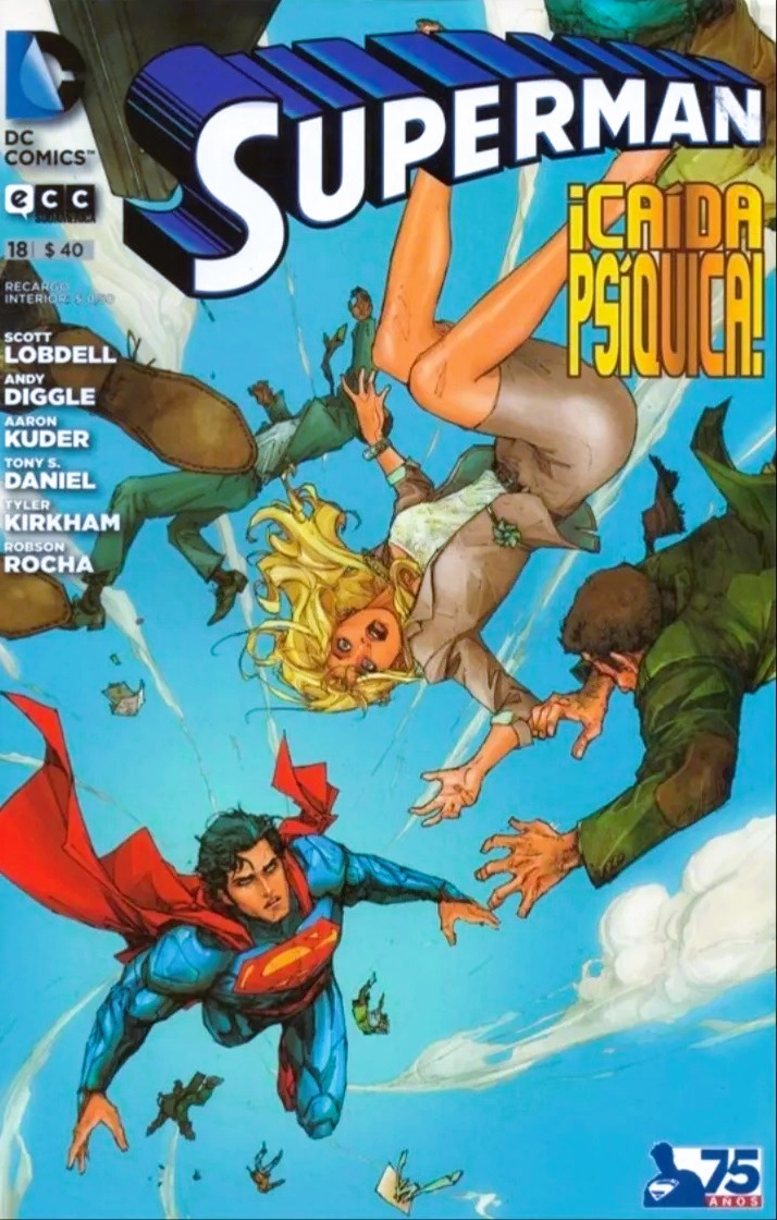 Superman de ECC book cover 1