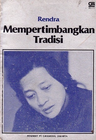 Mempertimbangkan Tradisi book cover