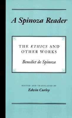 A Spinoza Reader book cover