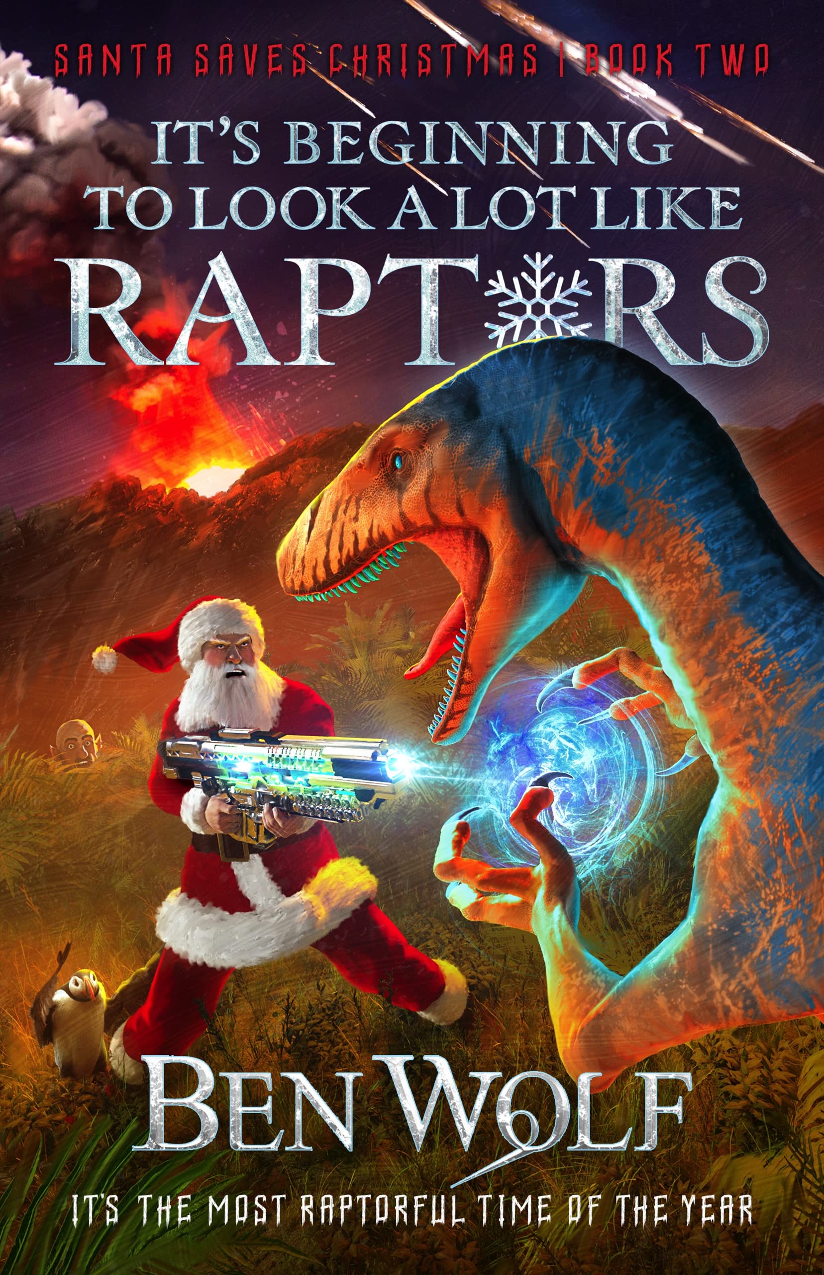 Santa Saves Christmas book cover 2
