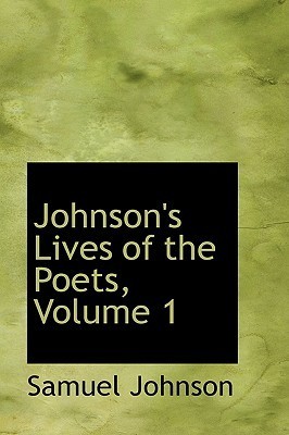 Lives of the Poets, Vol. 1 book cover