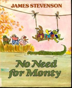No Need for Monty book cover