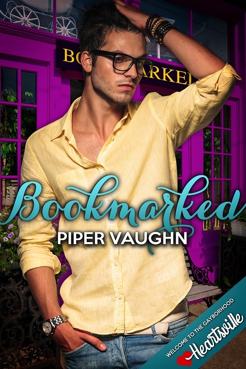 Bookmarked book cover